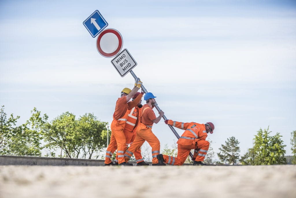 Just like Abbey Road: Prague workers show some real sense of humour